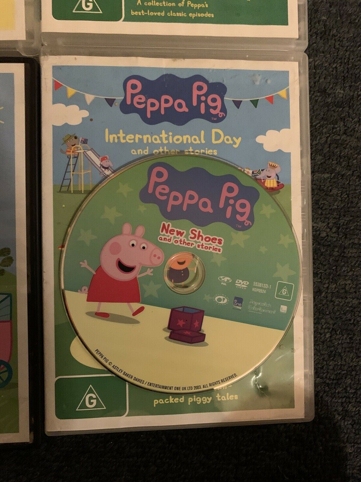 6x Peppa Pig Collection DVD Region 4