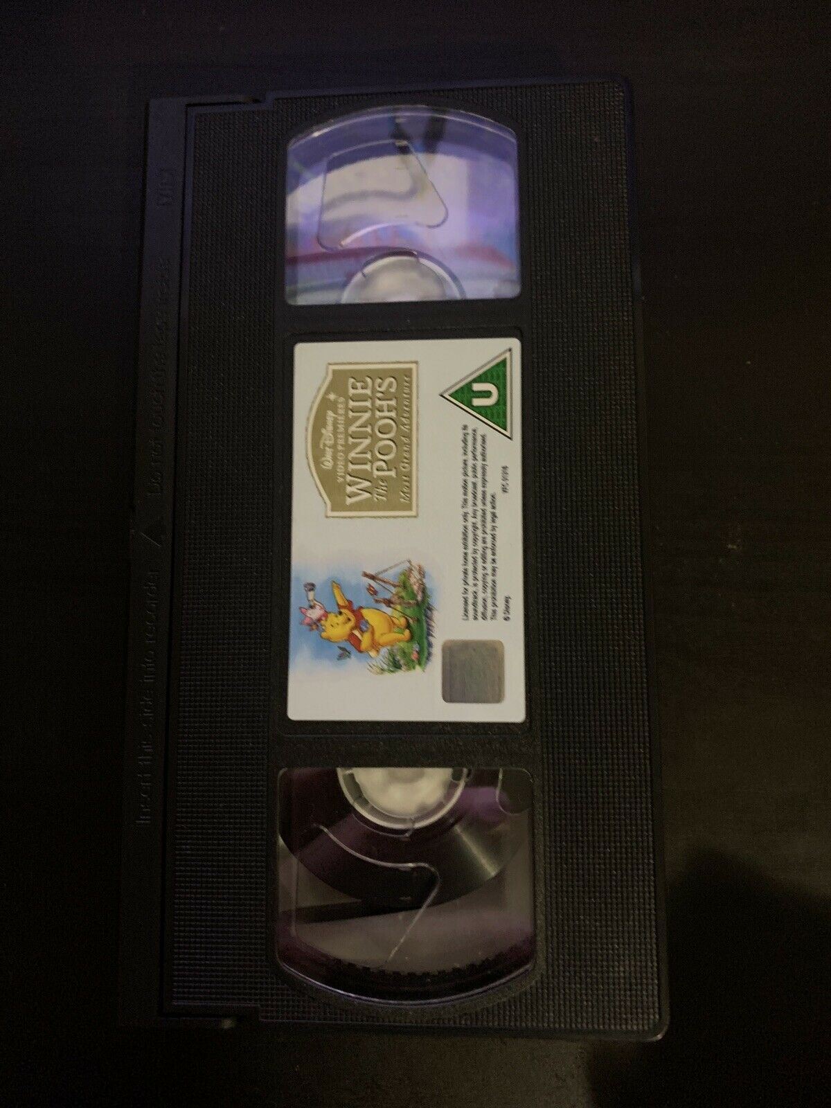 Winnie The Pooh's Most Grand Adventure (VHS, 1997) PAL