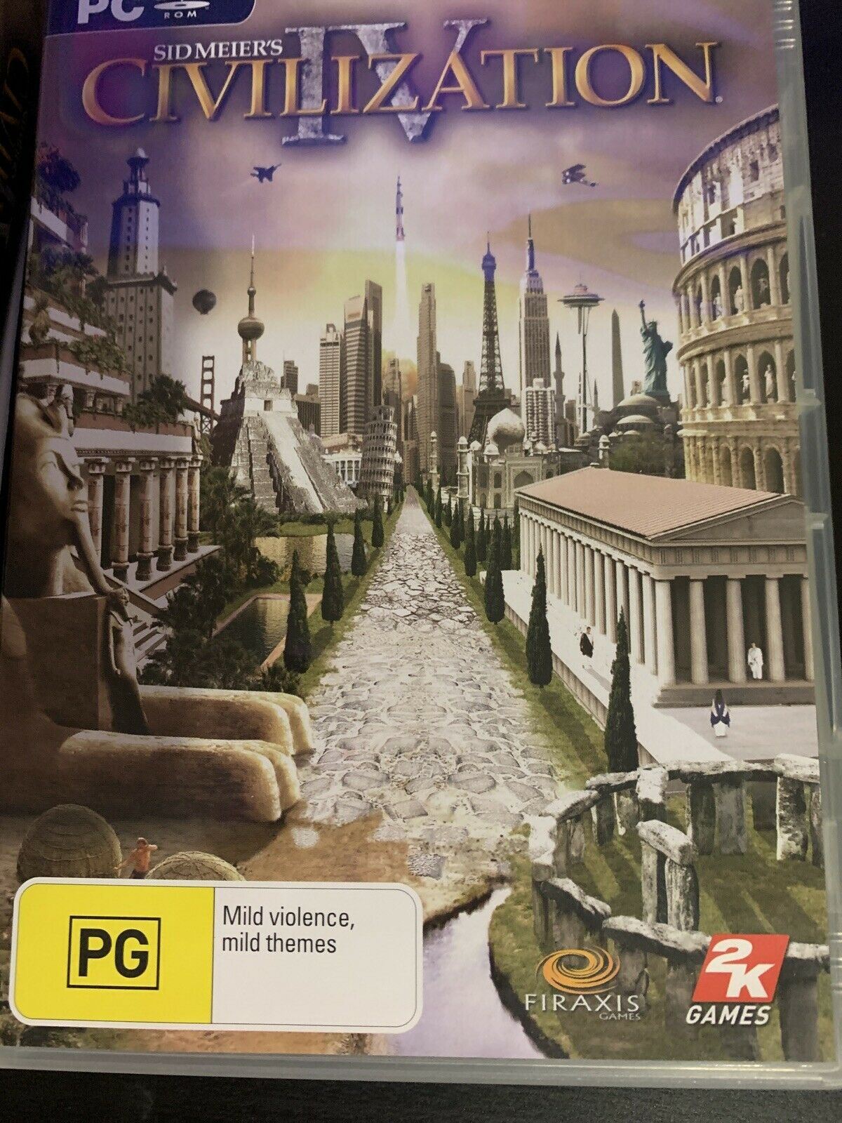 Sid Meier's Civilization IV (PC, 2005) with Manual, Tech Tree Chart & Box