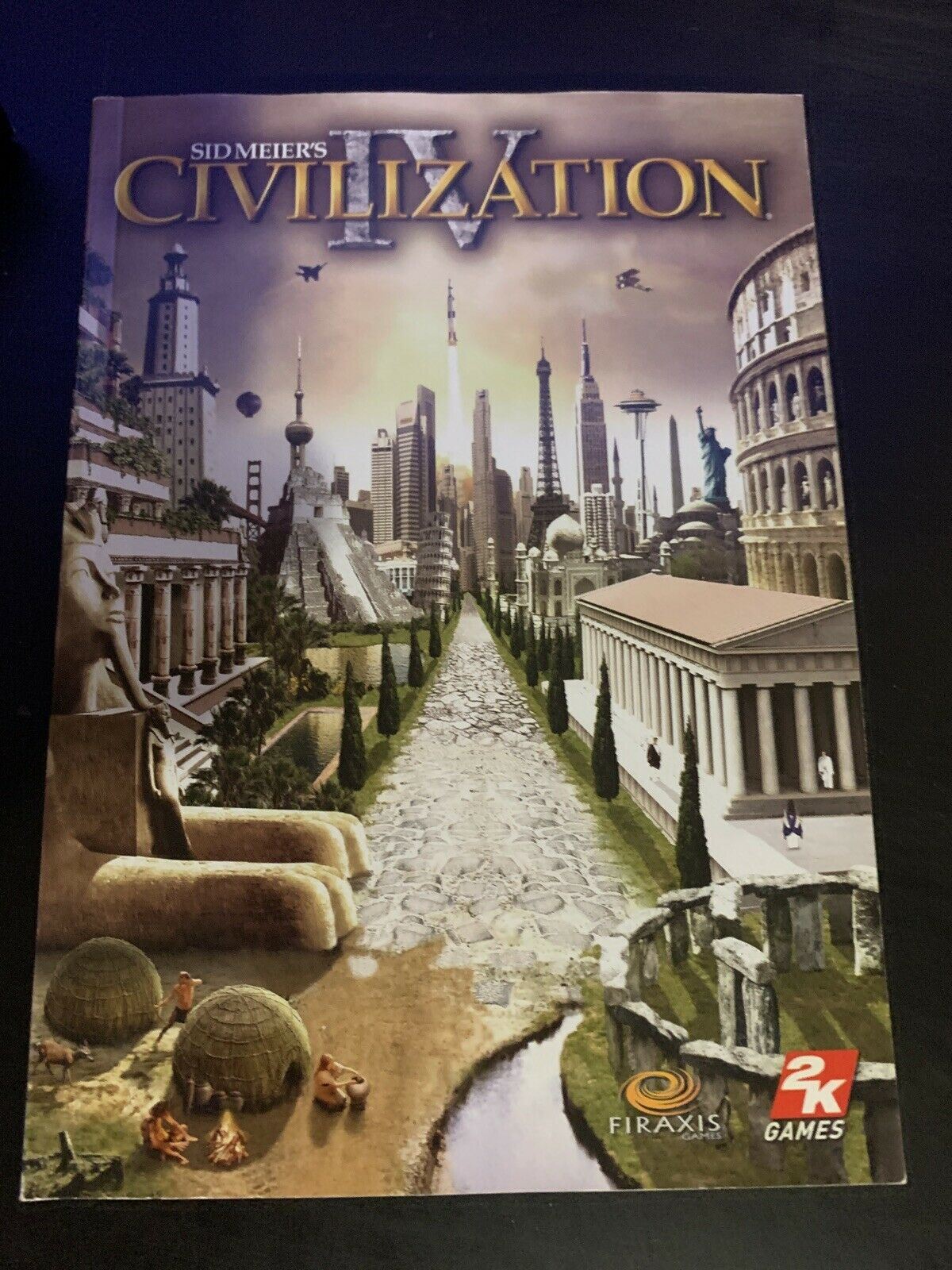 Sid Meier's Civilization IV (PC, 2005) with Manual, Tech Tree Chart & Box