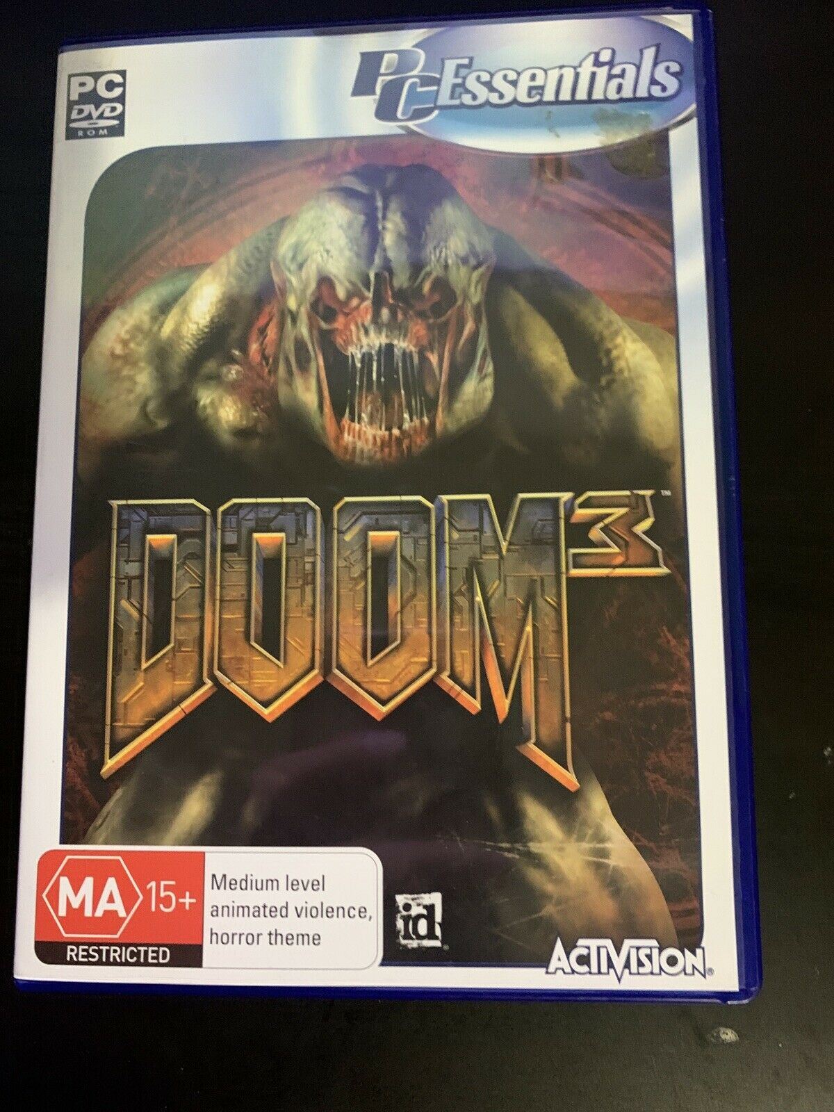 Doom 3 for PC DVD-ROM (2004) Vintage FPS Game