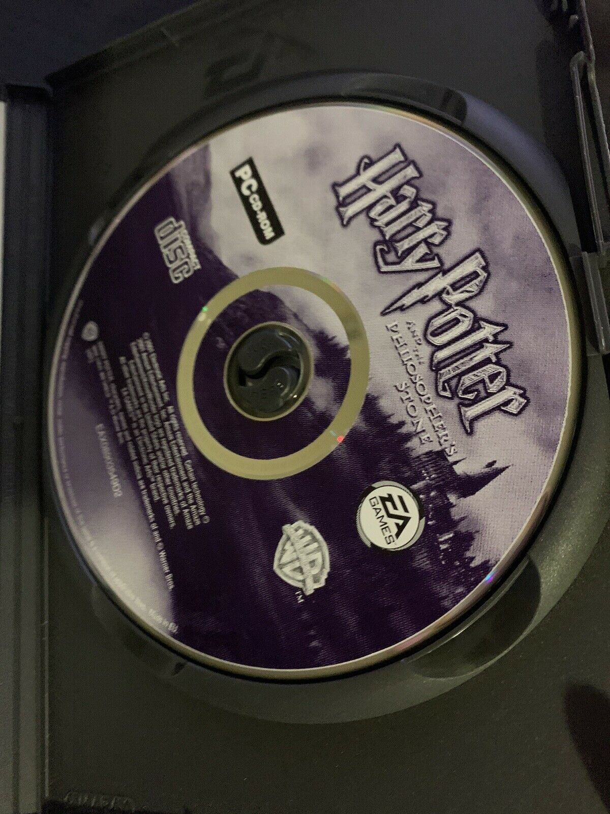 Harry Potter and the Philosopher's Stone (PC CD-ROM, 2001) With Manual