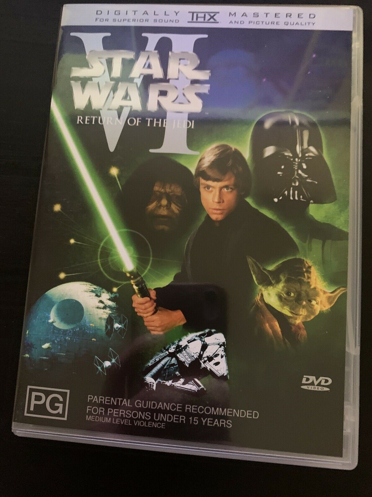 Star Wars Trilogy - IV, V, VI & Bonus Materials (DVD, 2004, 4-Disc Set) Region 4