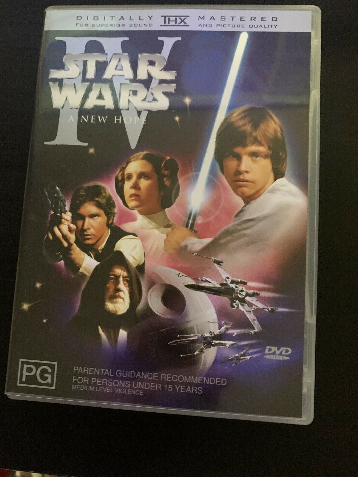Star Wars Trilogy - IV, V, VI & Bonus Materials (DVD, 2004, 4-Disc Set) Region 4