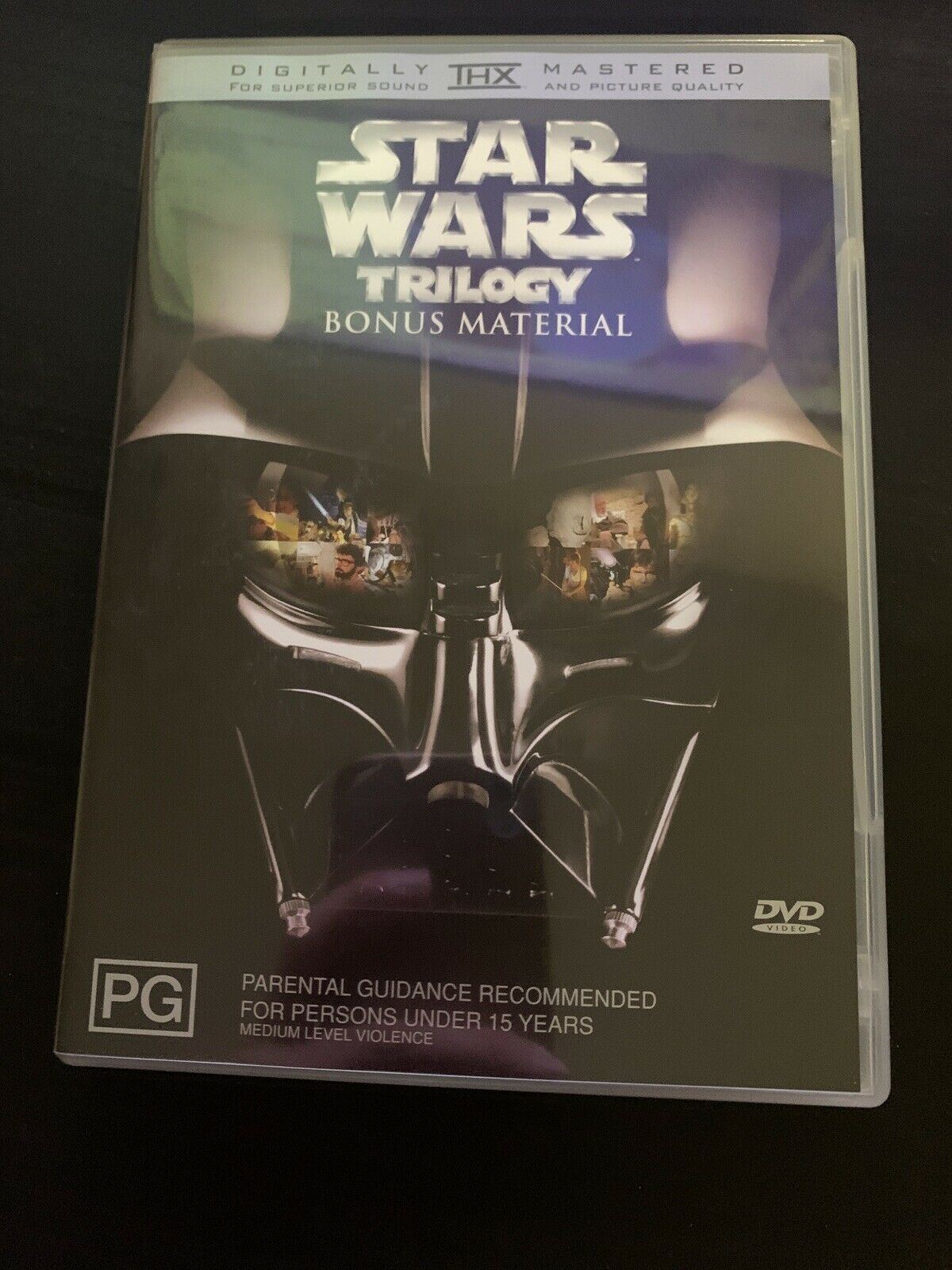 Star Wars Trilogy - IV, V, VI & Bonus Materials (DVD, 2004, 4-Disc Set) Region 4