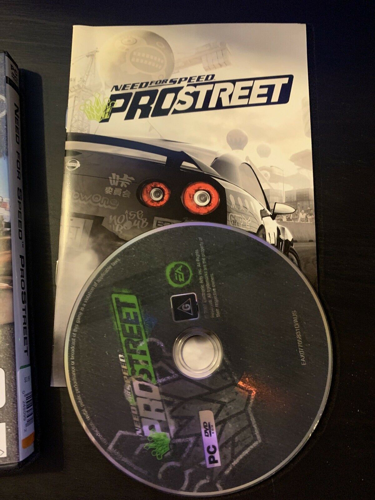 Need For Speed ProStreet (PC CDROM, 2007) With Manual
