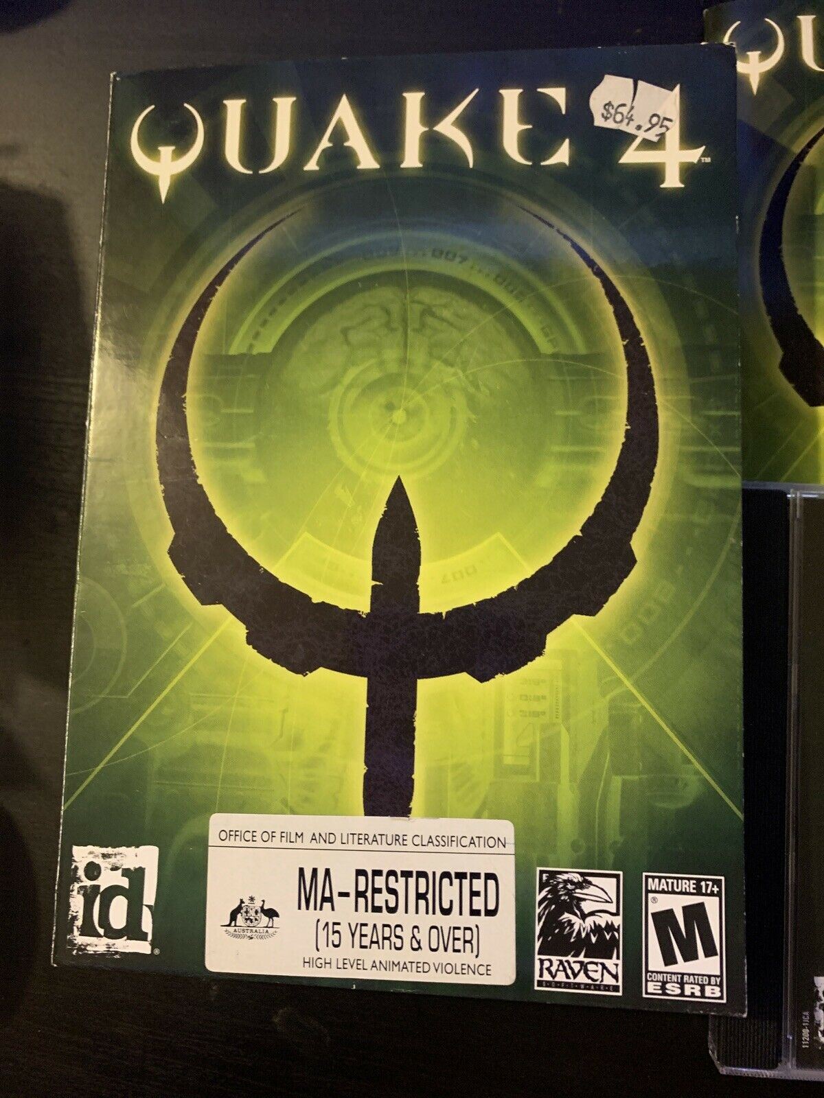 Quake 4 (MAC DVD-ROM, 2005) With Box, Manual