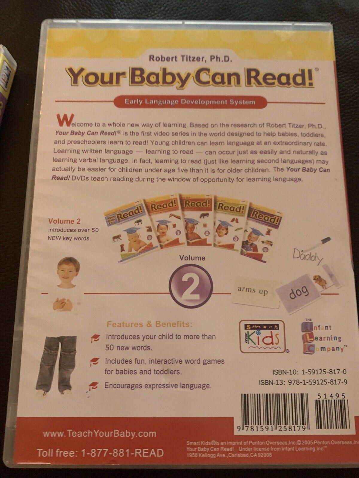 Robert Titzer - Your Baby Can Read! Early Language Development System (3-5y) DVD
