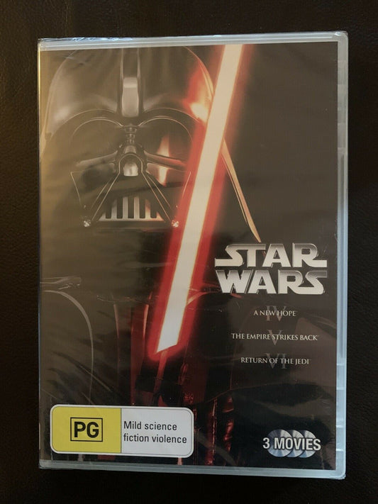 *Sealed* Star Wars - A New Hope / Empire Strikes Back / Return Of The Jedi DVD
