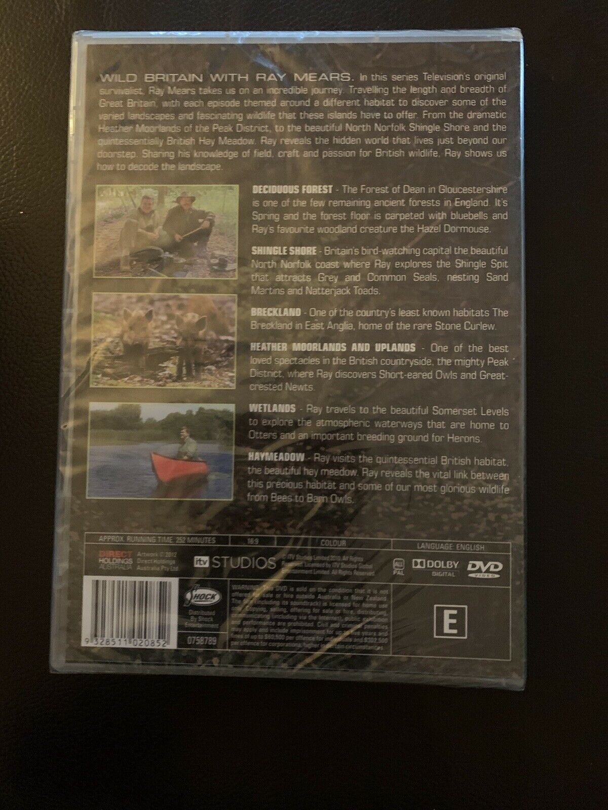 Wild Britain With Ray Mears (DVD, 2012) All Regions