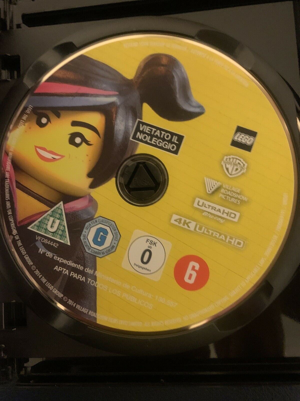 The Lego Movie 4K Ultra HD + Bluray + Digital UV + Special Features