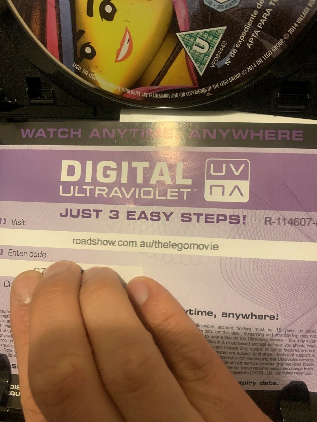 The Lego Movie 4K Ultra HD + Bluray + Digital UV + Special Features
