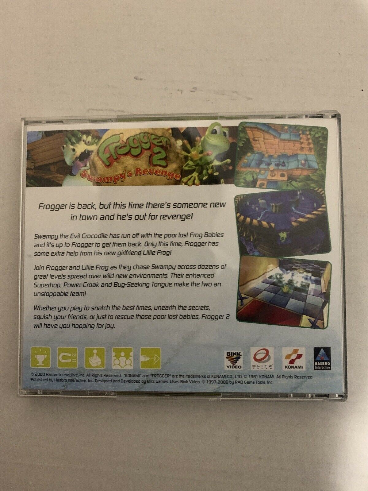 Frogger 2 - Swampy's Revenge - PC CDROM Windows Game