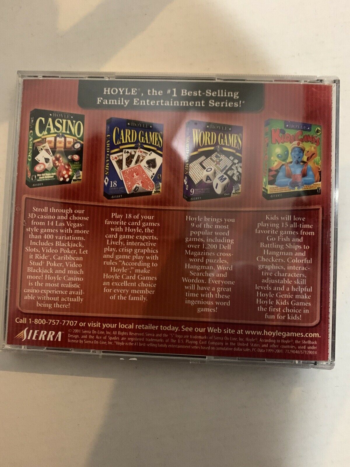 Hoyle Board Games - 16 Favourite Games PC CDROM 2001