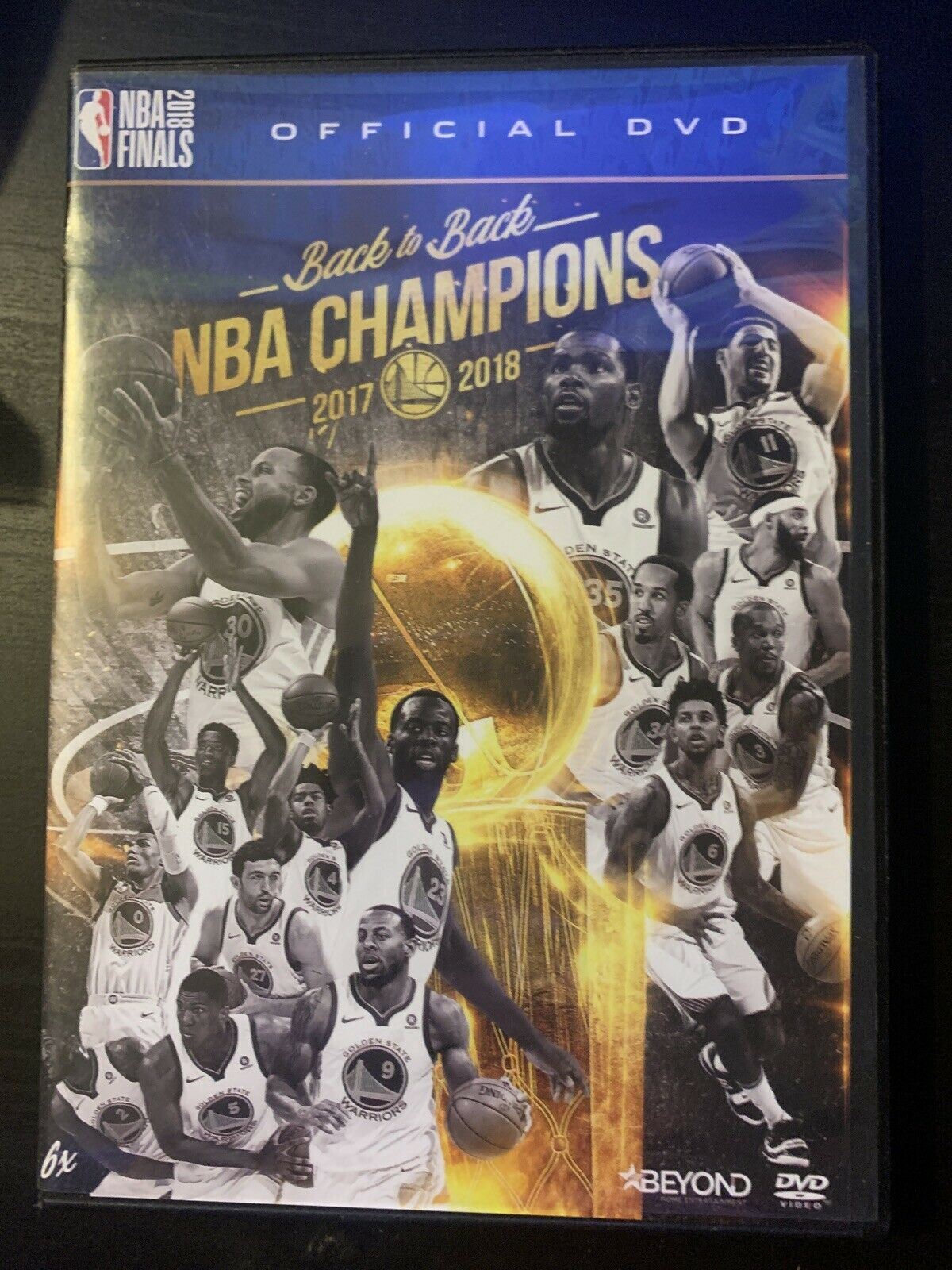 2017-2018 NBA Champions Golden State Warriors DVD Region 4