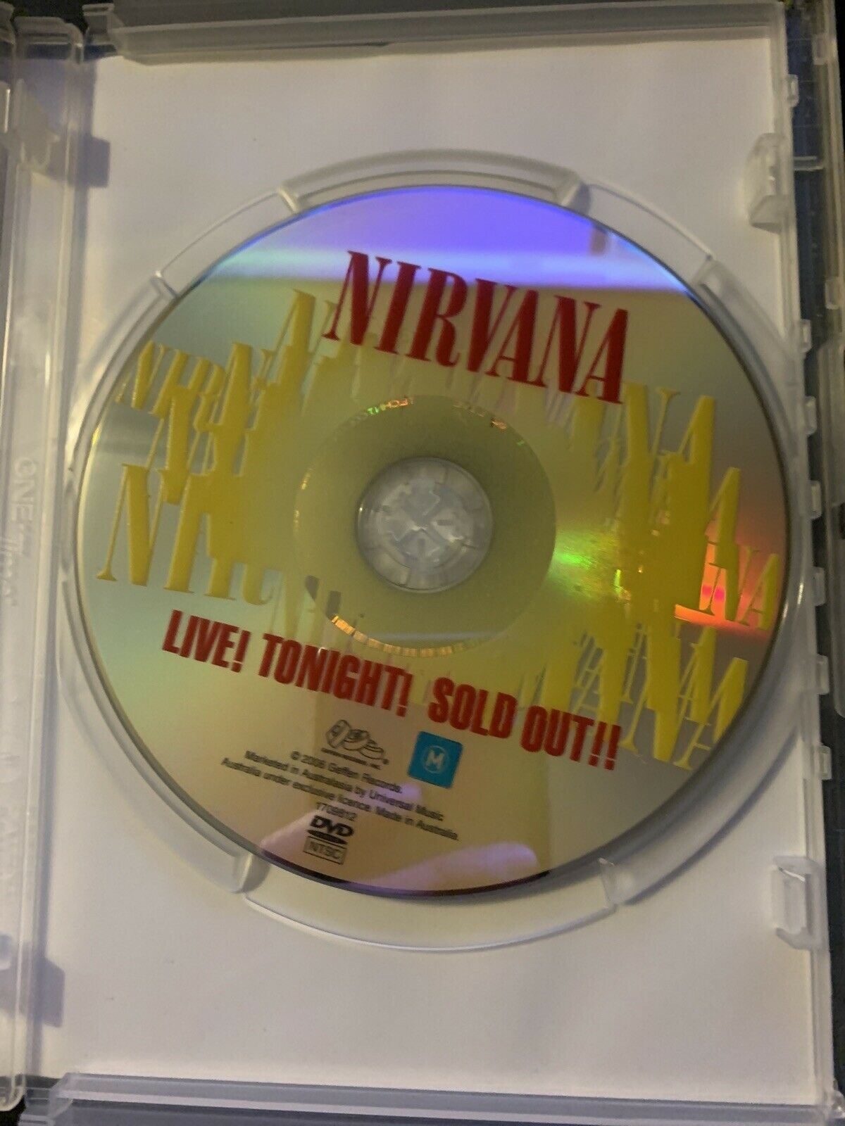 Nirvana - Live Tonight Sold Out (DVD, 2006) Region 1