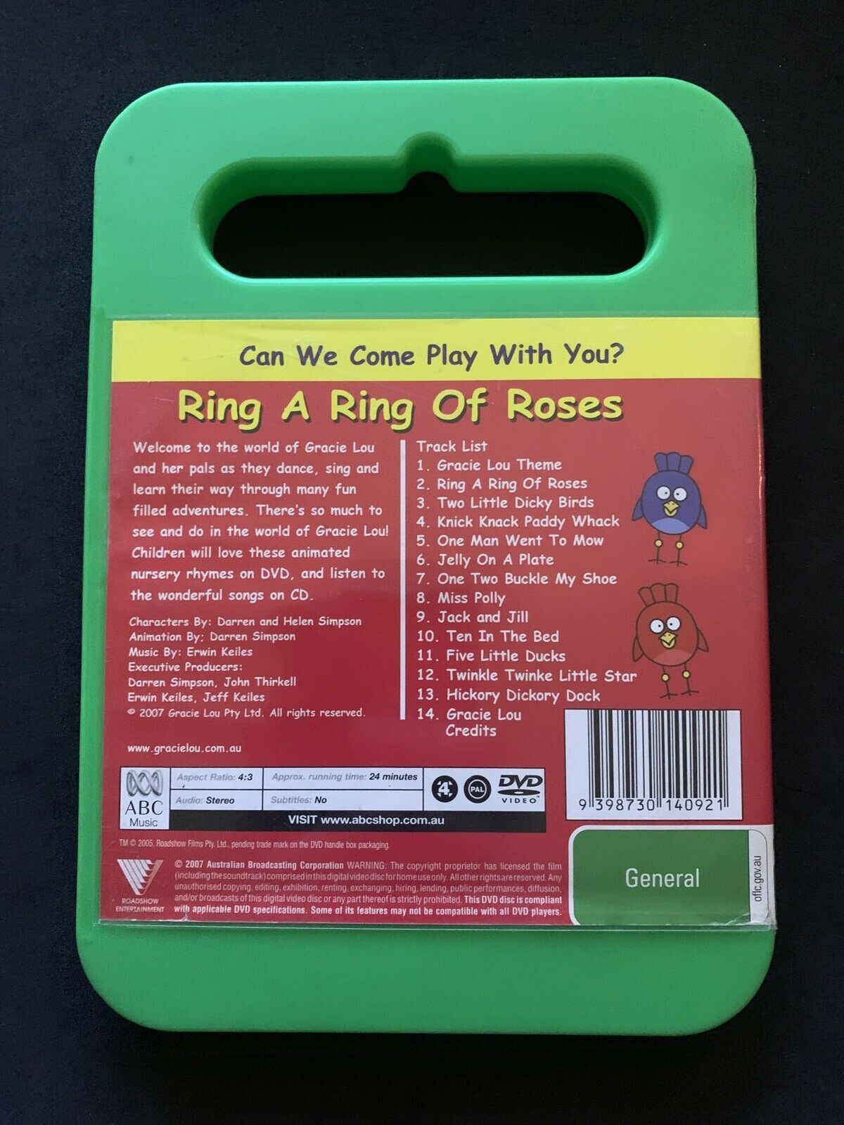 The Adventures Of Gracie Lou - Ring A Ring Of Roses DVD & CD