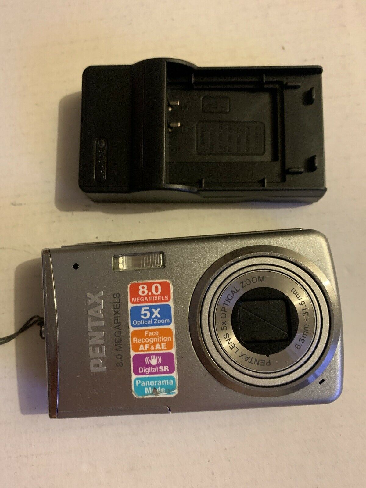 Pentax Optio M50 Digital Camera 8MP With Charger – Retro Unit