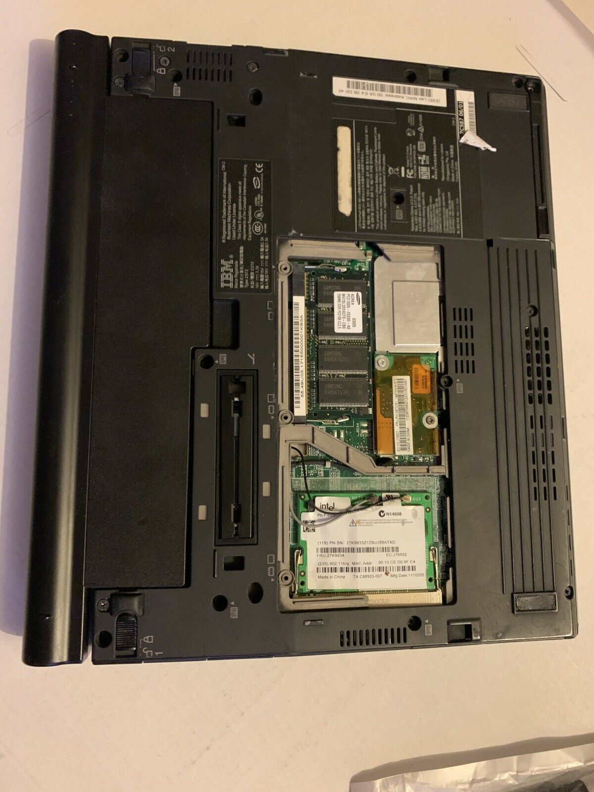 IBM ThinkPad X40 With 40gb HDD 256mb RAM *Not Working For Parts Or Repair Only*