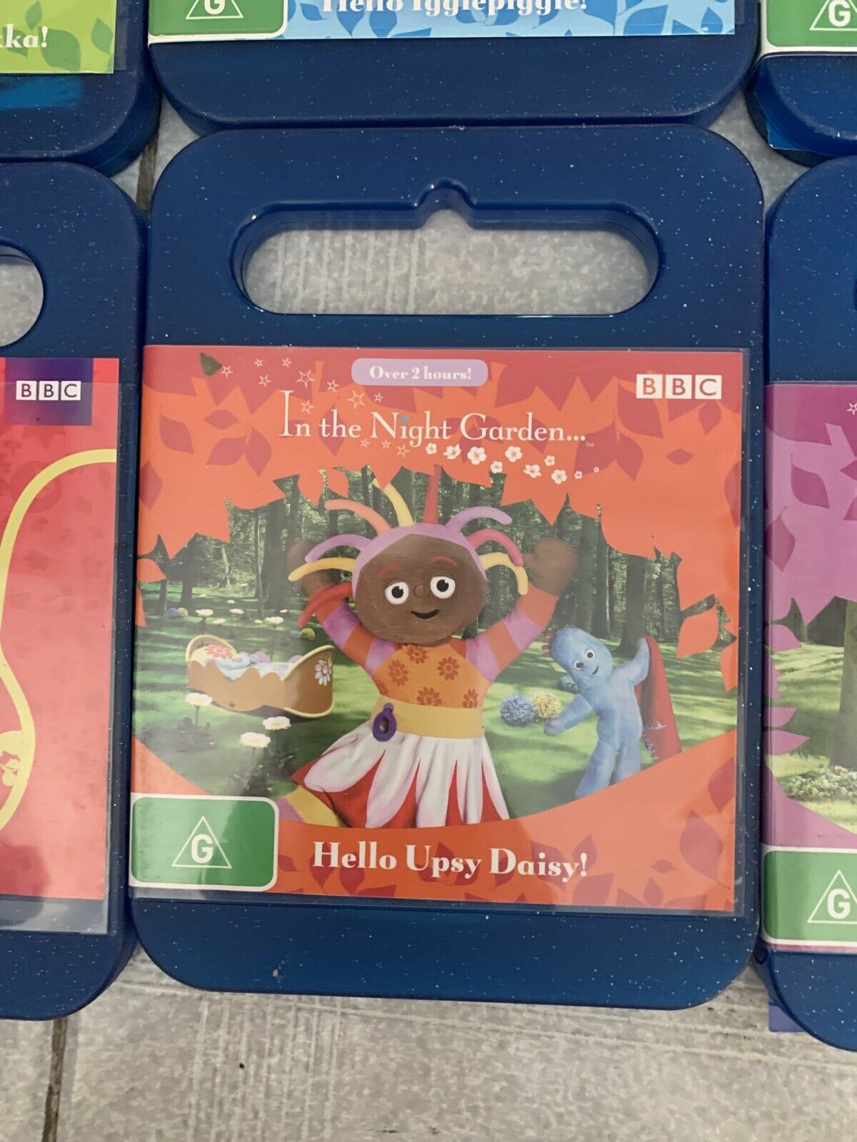 6x In the Night Garden DVD BBC Region 4