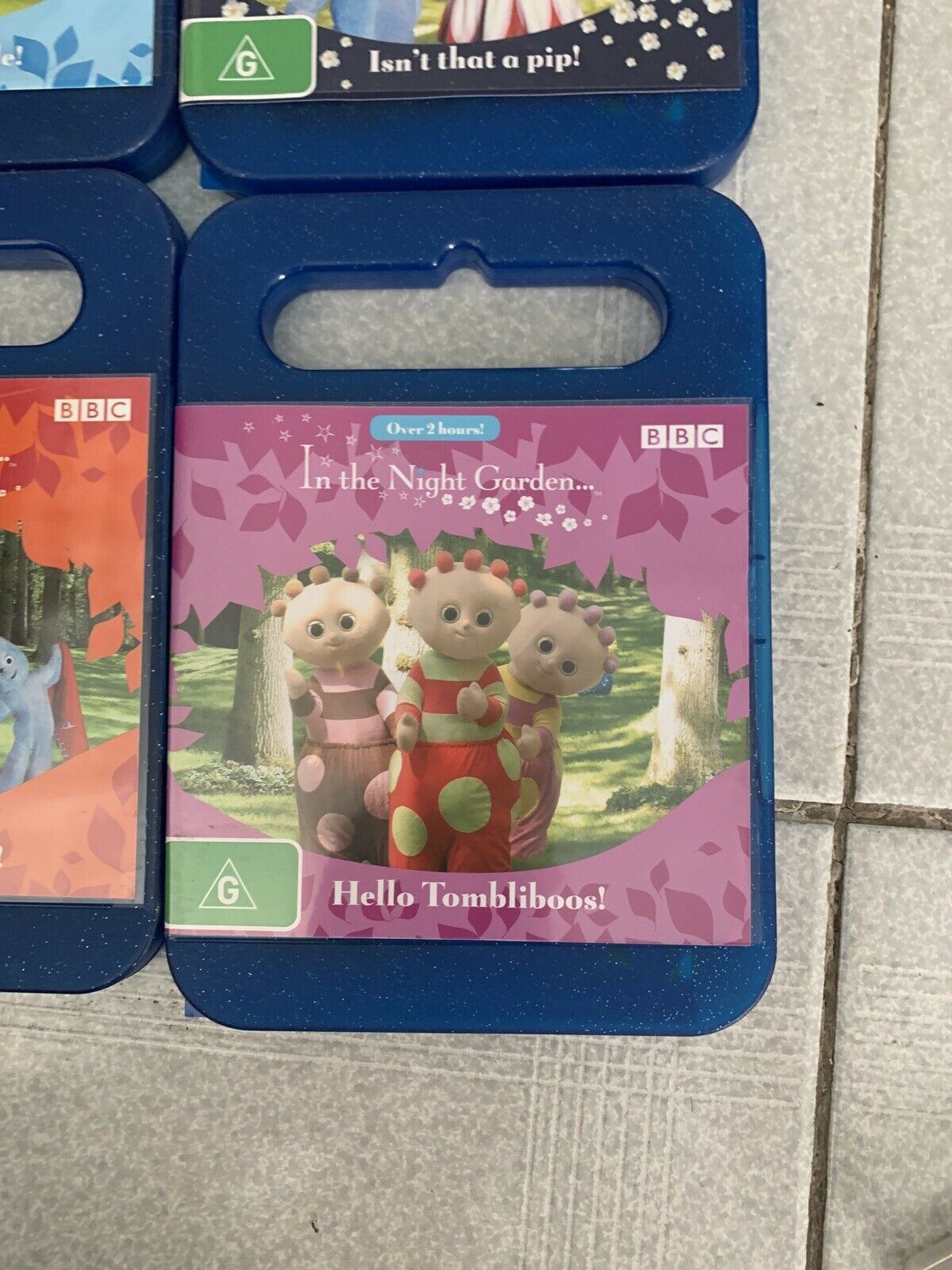6x In the Night Garden DVD BBC Region 4