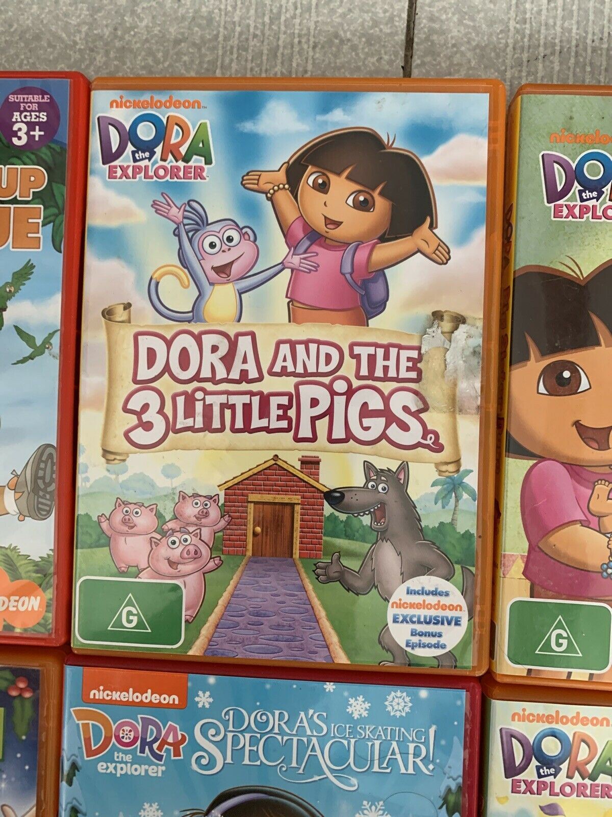 8x Dora The Explorer DVDs Region 4
