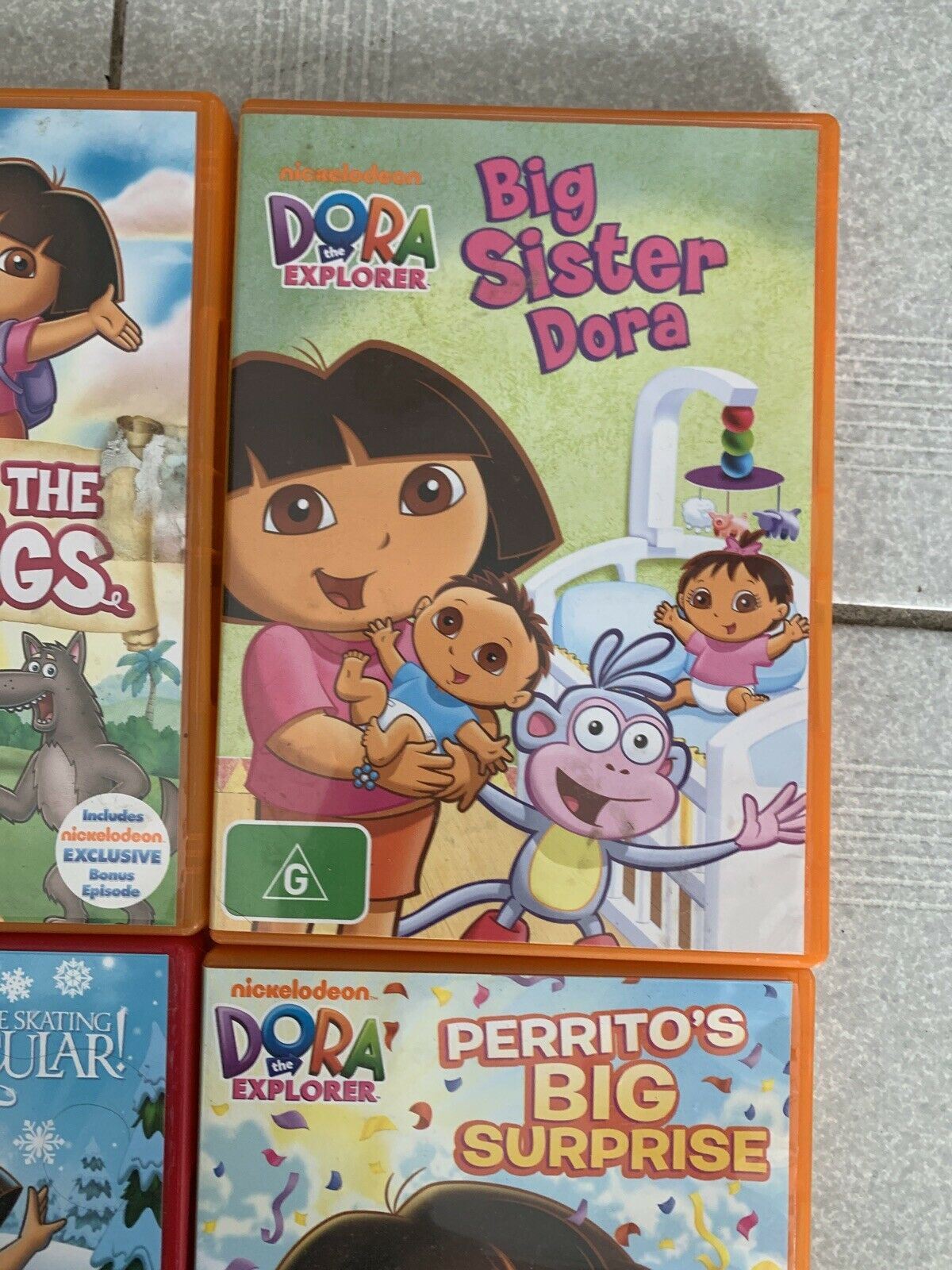 8x Dora The Explorer DVDs Region 4
