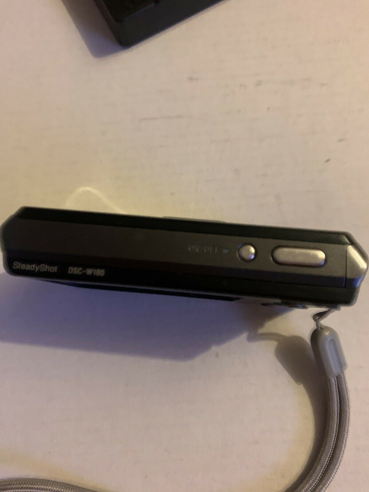 Sony Cyber-Shot DSC-W180 Digital Camera 10.1MP With Charger