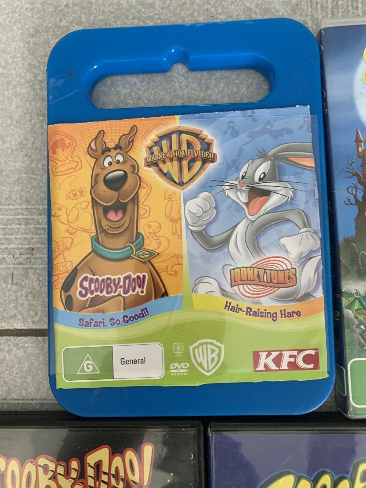 5x Scooby-Doo DVDs Region 4