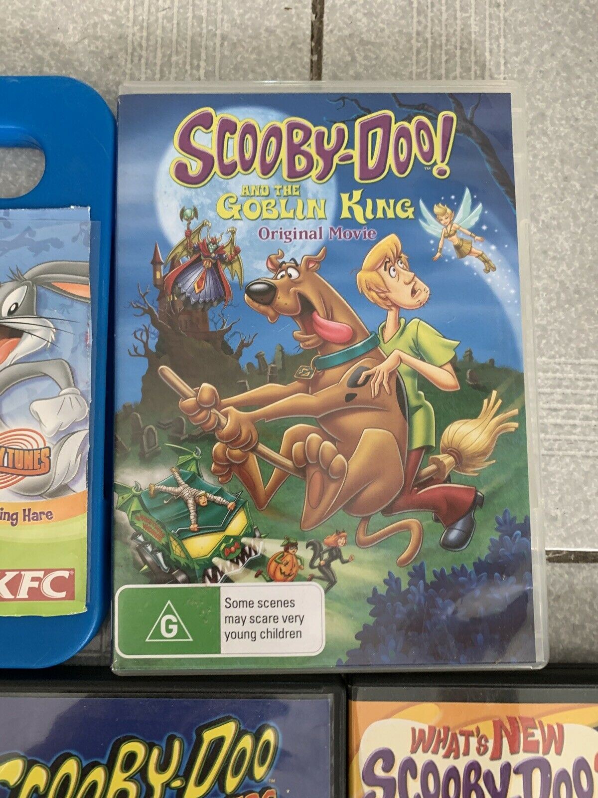 5x Scooby-Doo DVDs Region 4