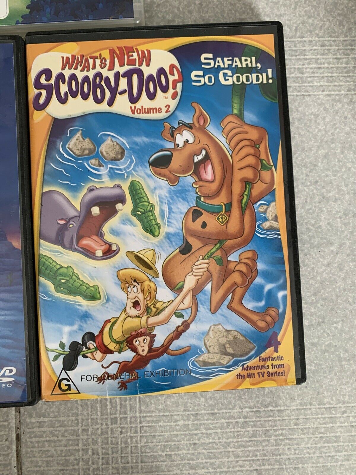 5x Scooby-Doo DVDs Region 4