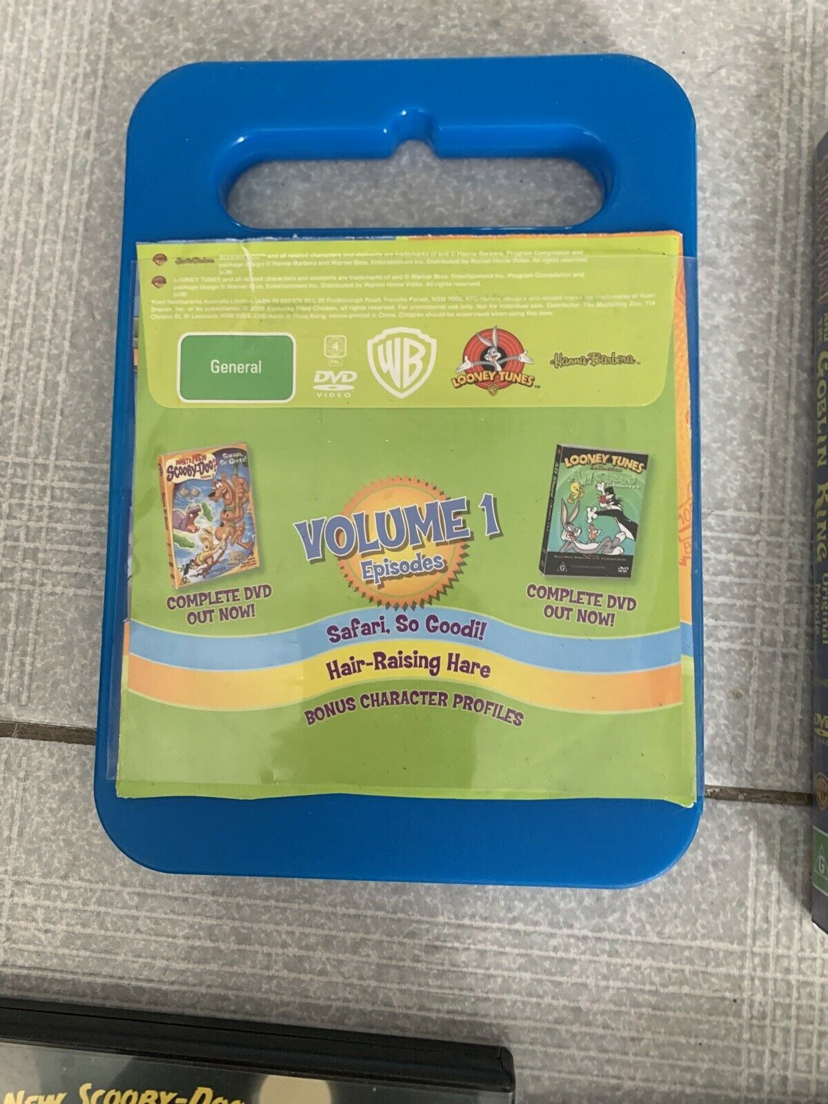 5x Scooby-Doo DVDs Region 4