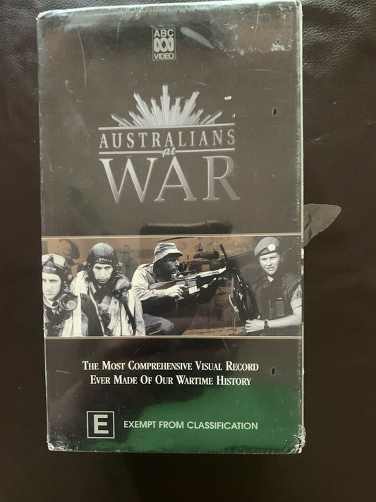 *New Sealed* Australians at War Box Set - (VHS, 2001) Video PAL ABC