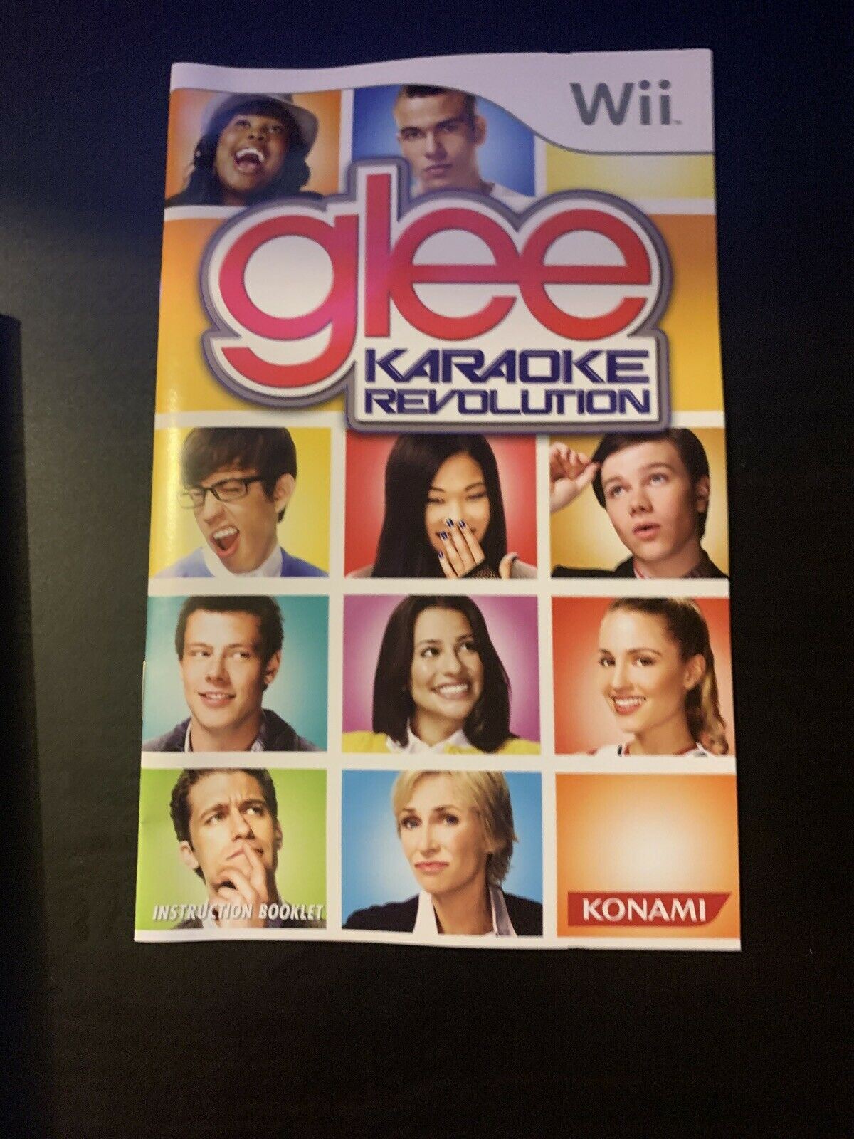 Glee Karaoke Revolution (Nintendo Wii, 2010) Wii Game - PAL with Manual