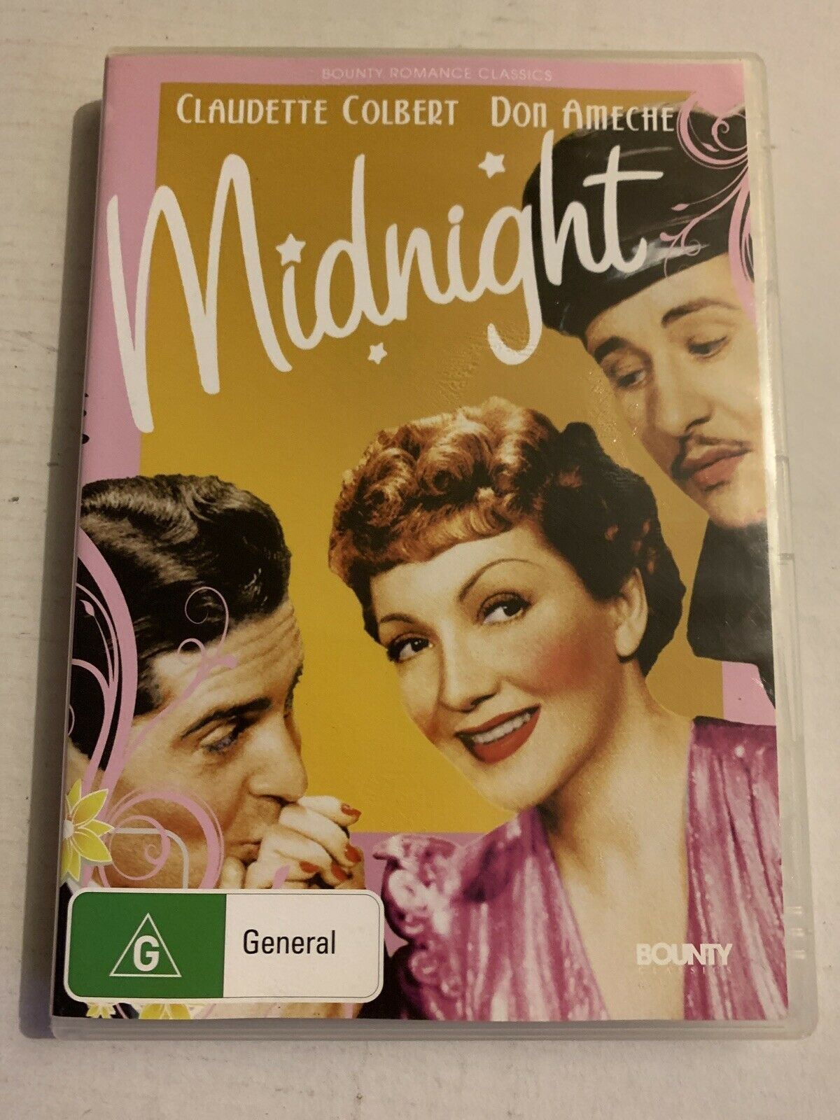 Midnight (DVD, 1939) Claudette Colbert, Don Ameche. Region 4