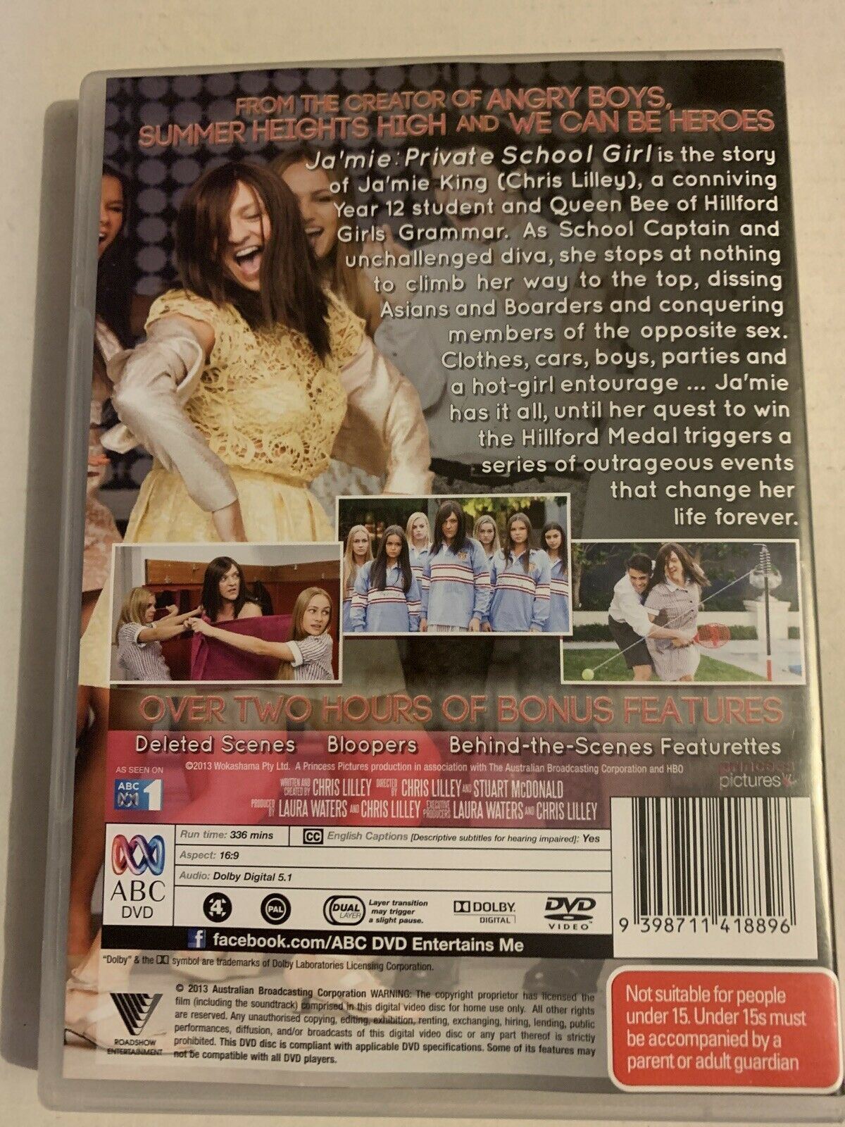 Jamie Private School Girl (DVD, 2014) Chris Lilley. Region 4