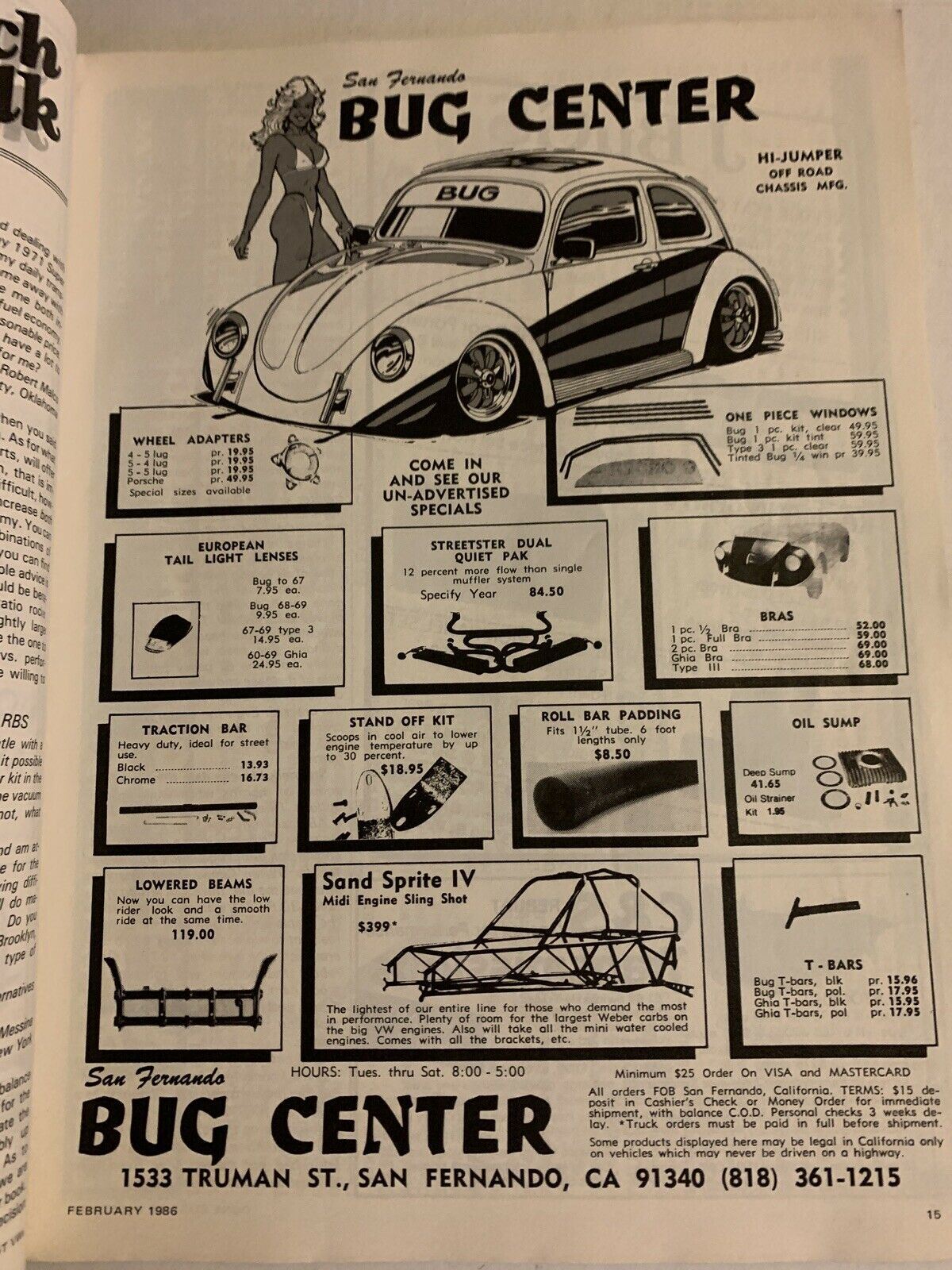 Dune Buggies And HotVWs - February 1986: 40 Low-Buck Tips
