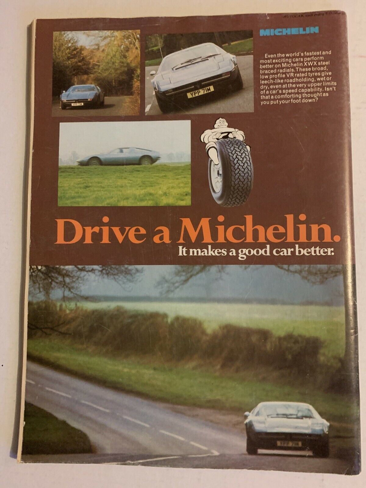 Auto Car Magazine - Oct 1974 - Accessory Buyers Directory Ferraris VW Scirocco