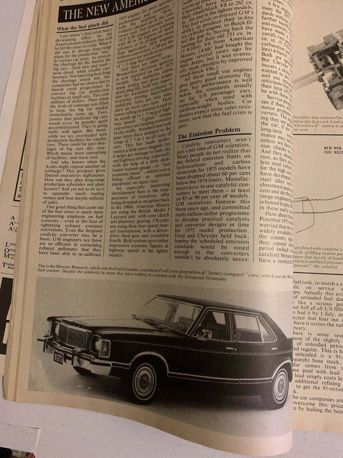 Auto Car Magazine - Oct 1974 - Accessory Buyers Directory Ferraris VW Scirocco