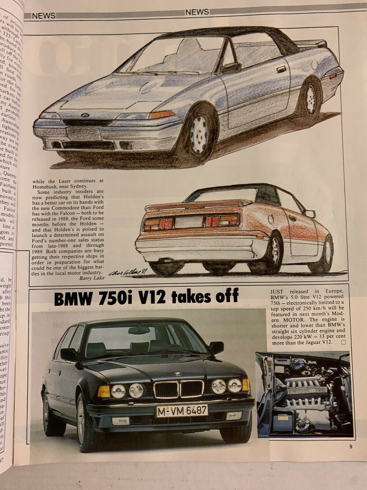 Modern Motor September 1987 Vol 34 No3 - The Brock HDT Collection