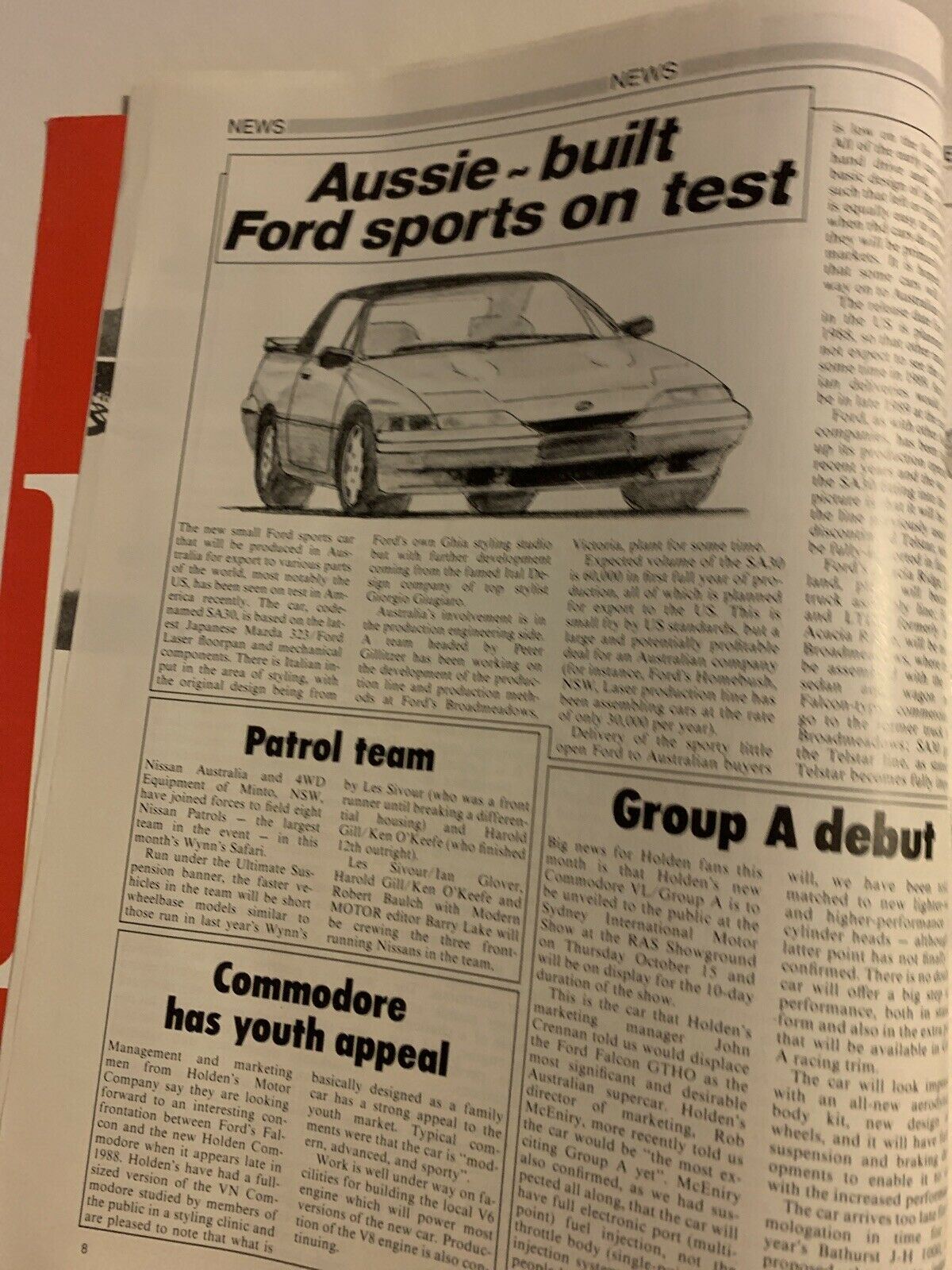 Modern Motor September 1987 Vol 34 No3 - The Brock HDT Collection