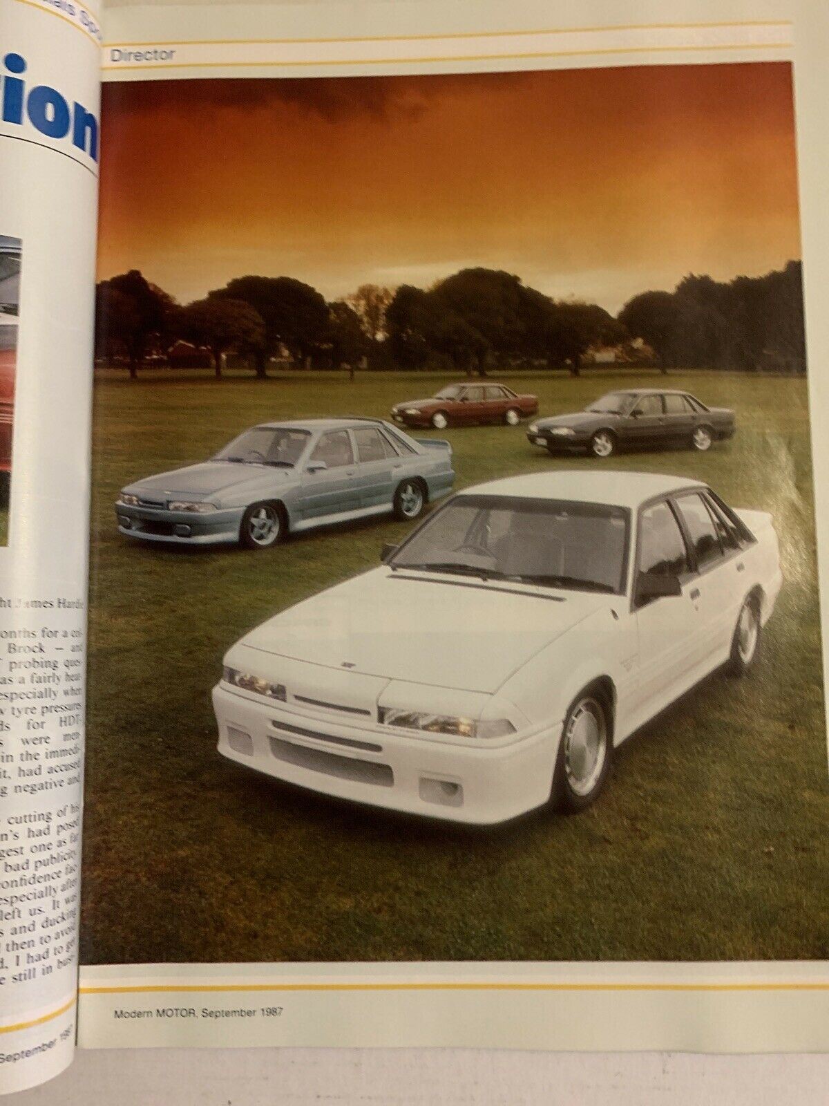 Modern Motor September 1987 Vol 34 No3 - The Brock HDT Collection