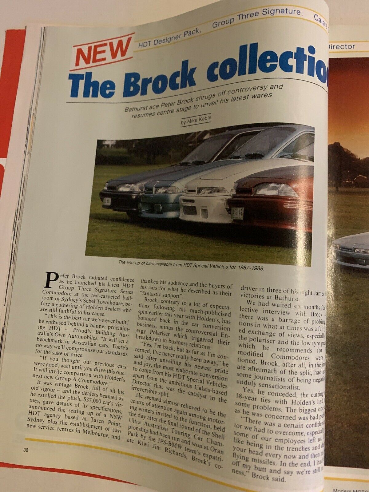 Modern Motor September 1987 Vol 34 No3 - The Brock HDT Collection