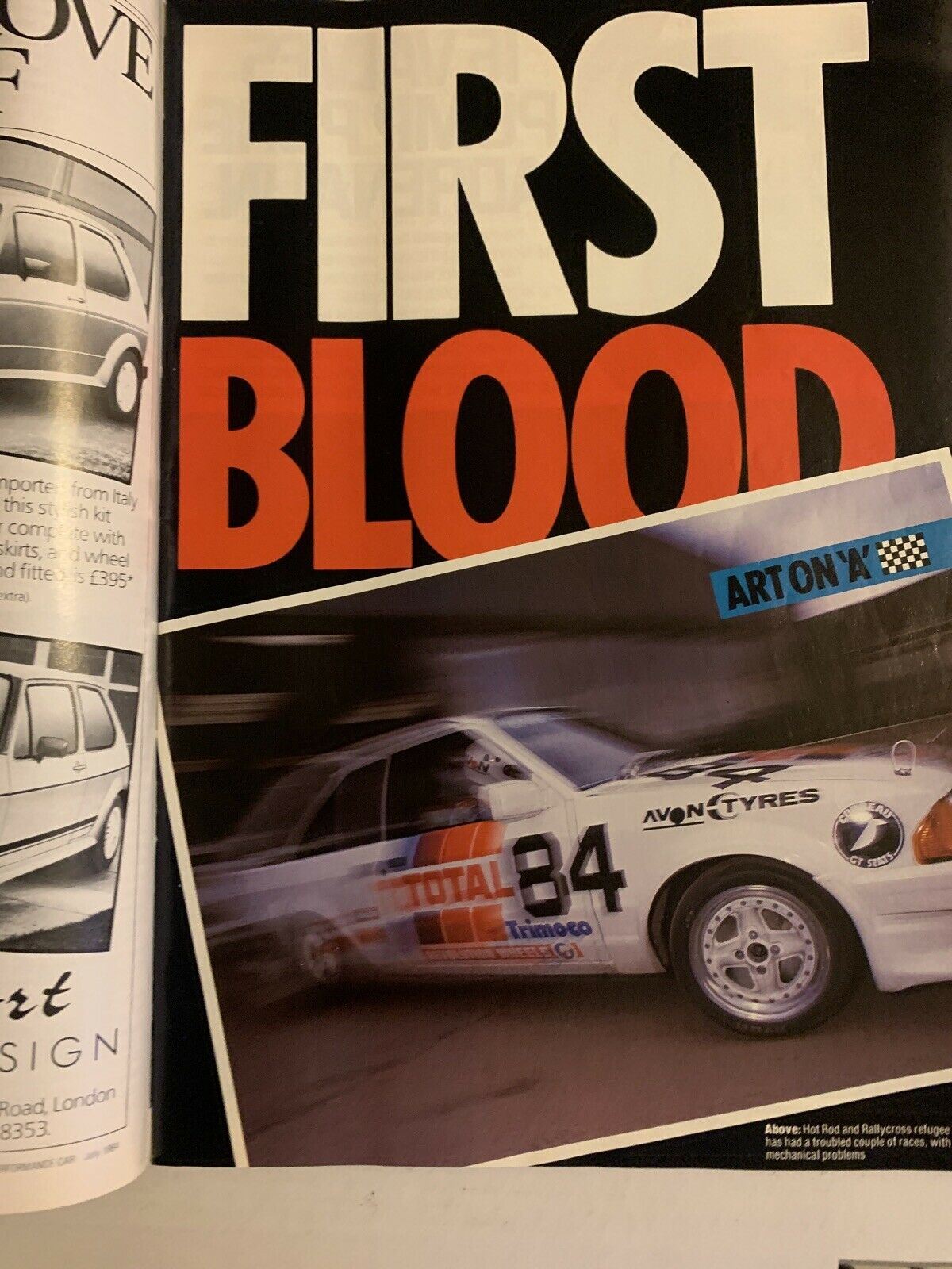 Performance Car Magazine July 1984 - 4WD Peugeot