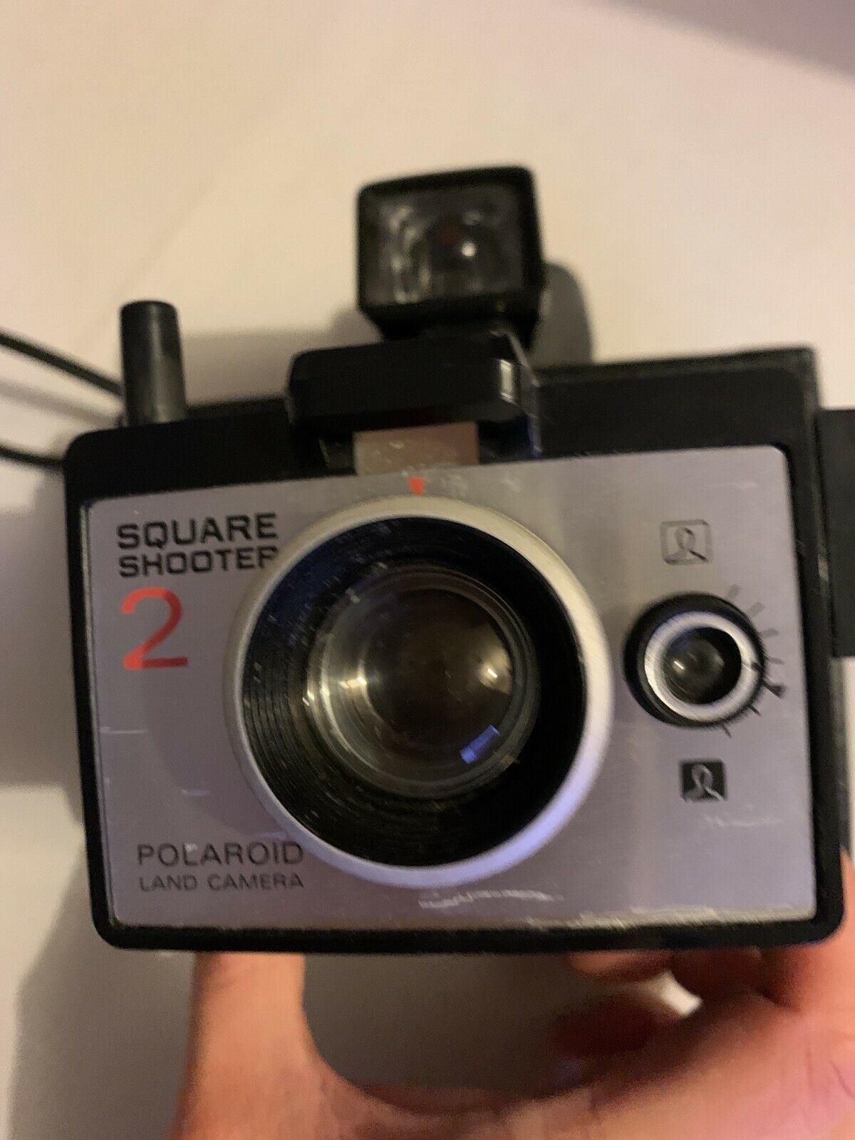 Vintage POLAROID Square Shooter 2 Instant Film Land CAMERA