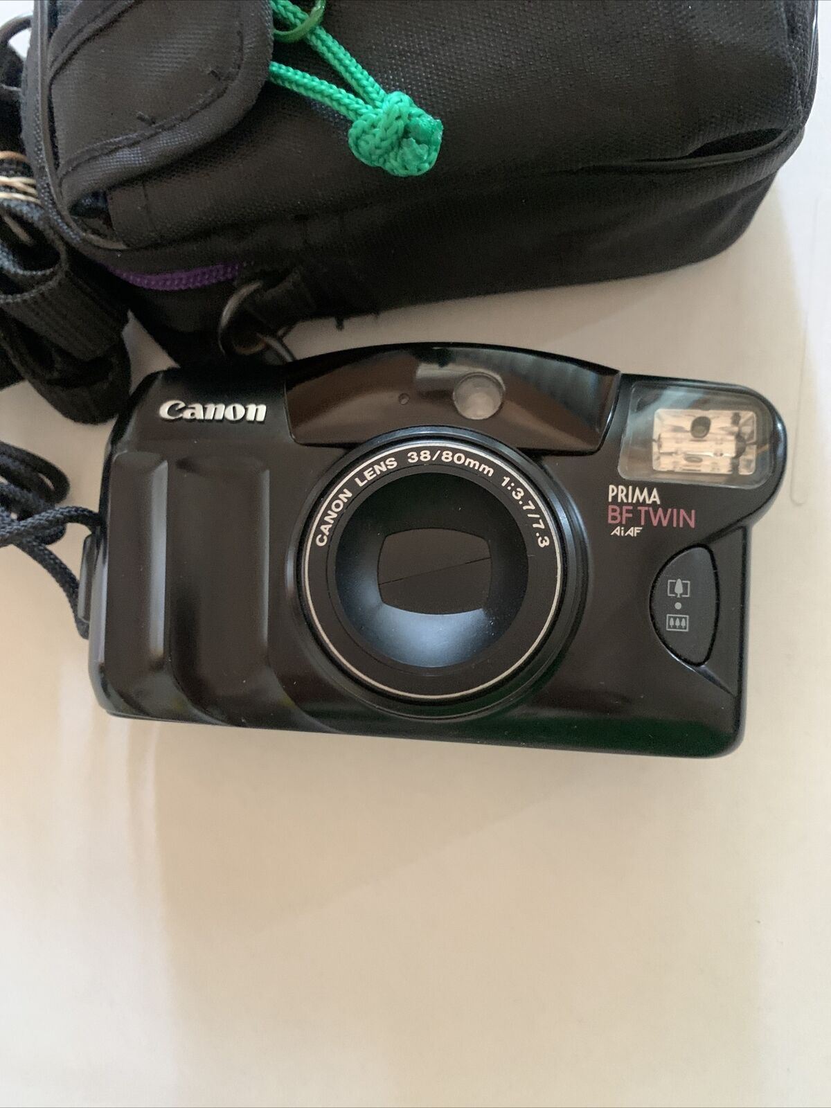 Canon Prima BF TWIN Film Camera With Carrying Case