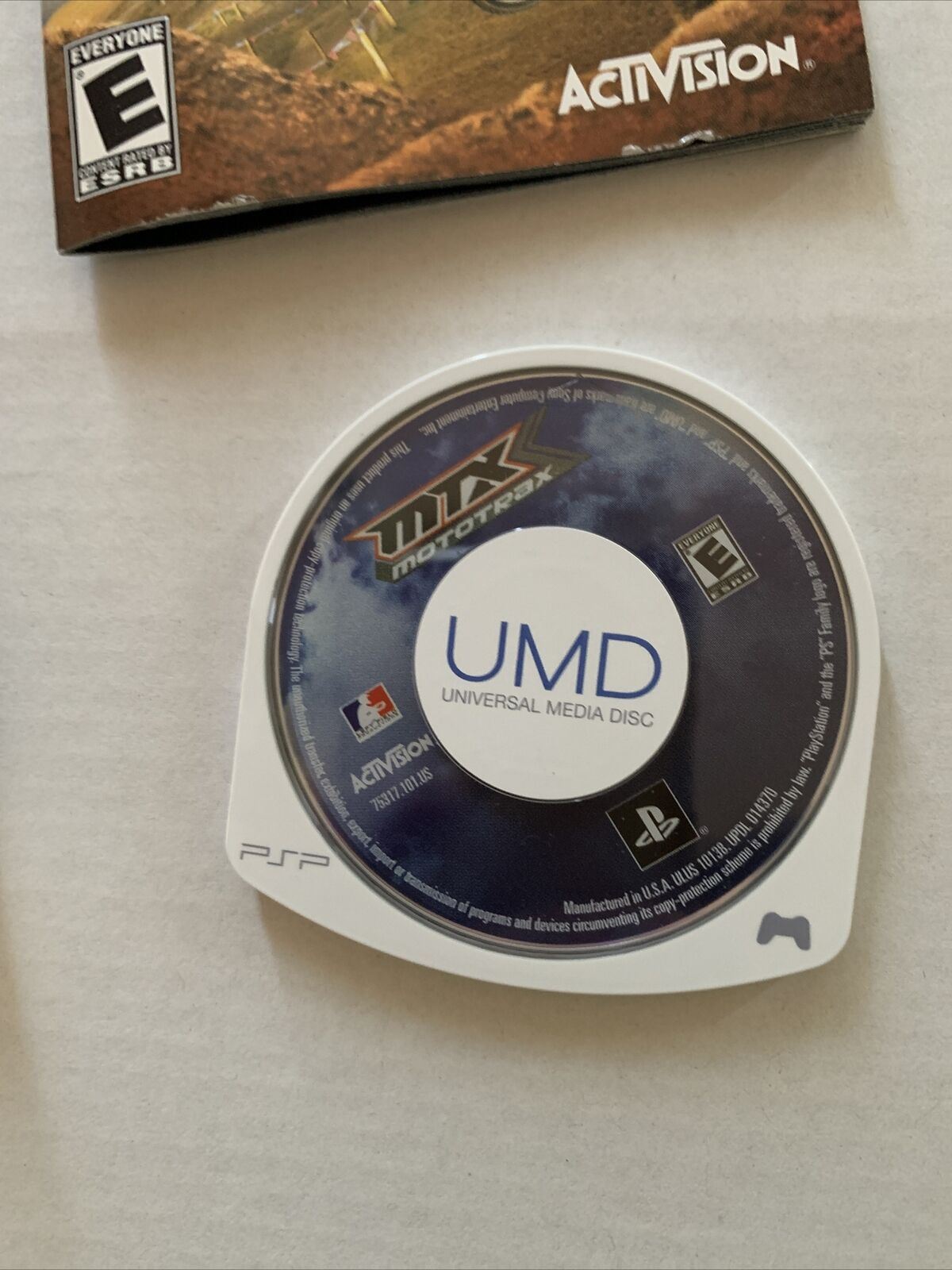 MTX Mototrax - Sony PSP With Manual