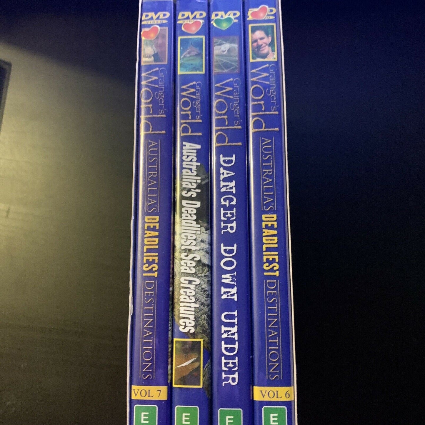 Grainger's World - The Lucky Country Volume 3 - 4-DVD DISC Set Region ALL