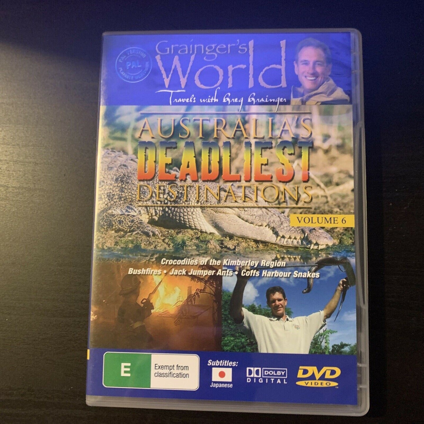 Grainger's World - The Lucky Country Volume 3 - 4-DVD DISC Set Region ALL