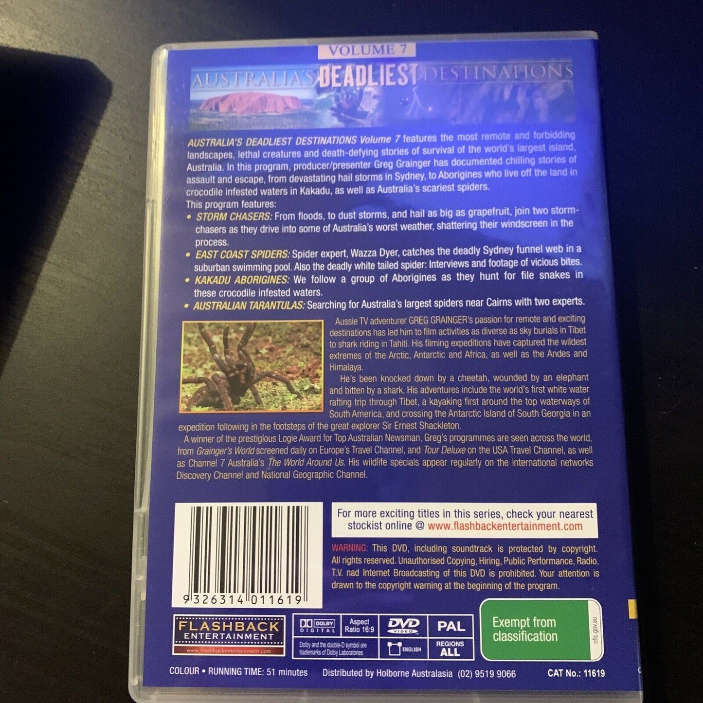 Grainger's World - The Lucky Country Volume 3 - 4-DVD DISC Set Region ALL